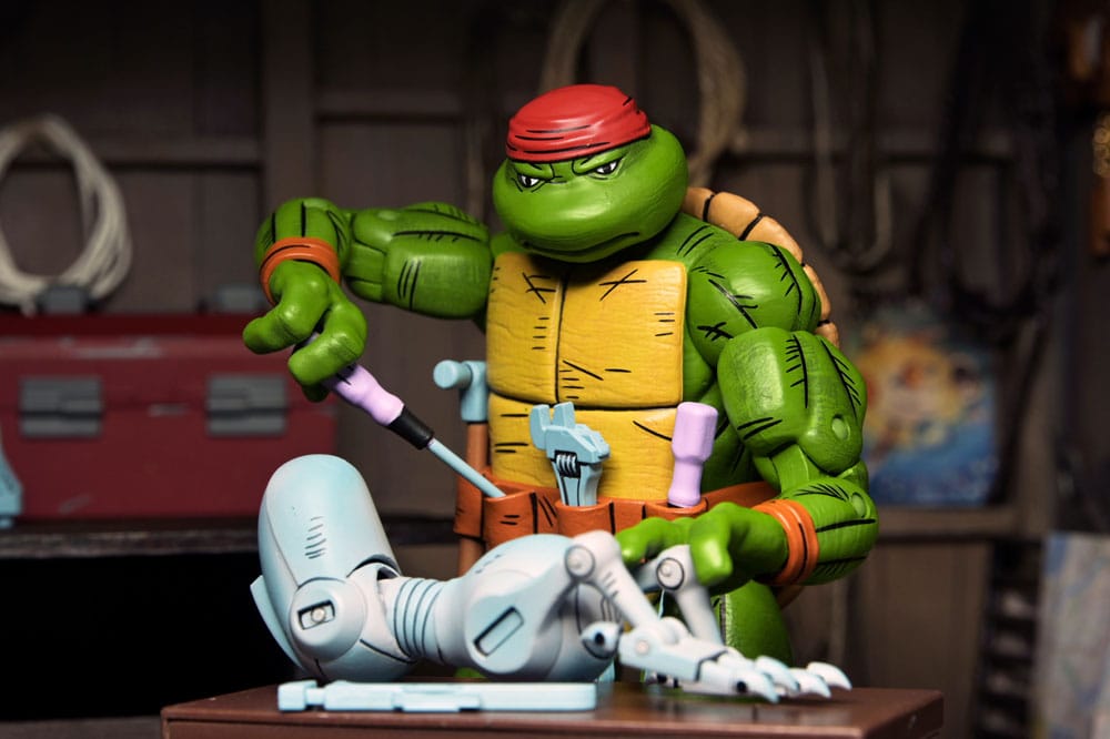 Teenage Mutant Ninja Turtles Aksiyon Figürü Tamirci Donatello 18 cm