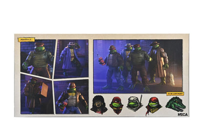 Teenage Mutant Ninja Turtles Lot de 4 figurines Gangster Turtles 18 cm