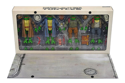 Teenage Mutant Ninja Turtles Lot de 4 figurines Gangster Turtles 18 cm