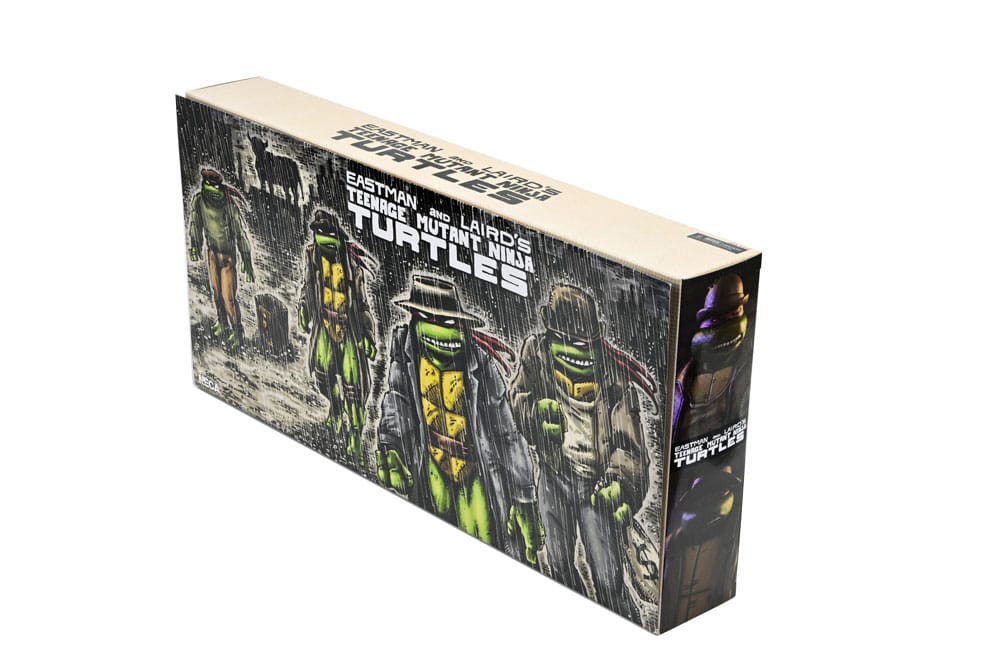 Teenage Mutant Ninja Turtles Lot de 4 figurines Gangster Turtles 18 cm