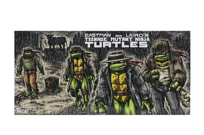 Teenage Mutant Ninja Turtles Lot de 4 figurines Gangster Turtles 18 cm