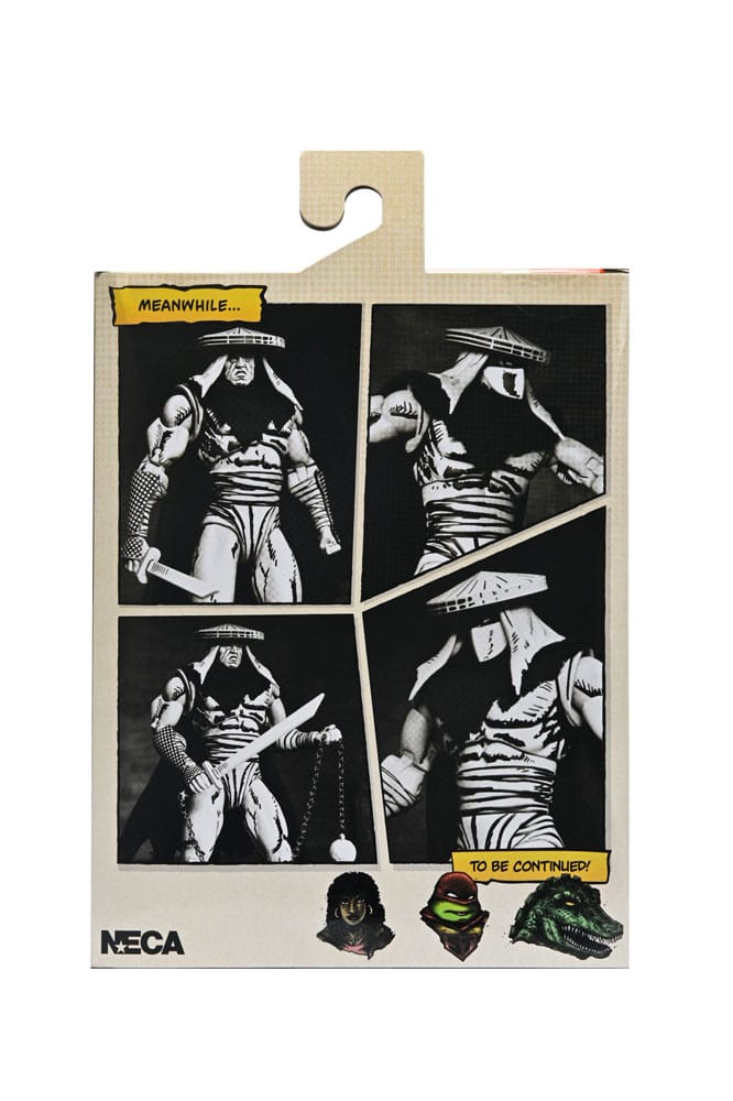 Teenage Mutant Ninja Turtles Aksiyon Figürü Ayak Suikastçısı Siyah ve Beyaz 18 cm