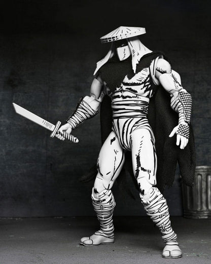 Teenage Mutant Ninja Turtles Actiefiguur Foot Assassin Zwart en Wit 18 cm