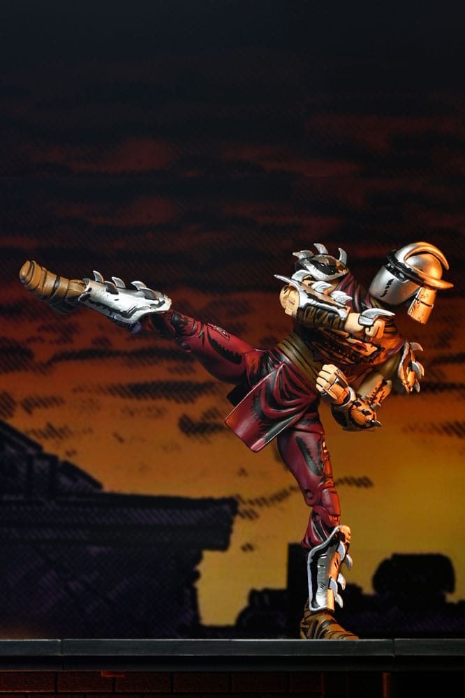 Teenage Mutant Ninja Turtles Aksiyon Figürü Savaş Hasarlı Parçalayıcı 18 cm