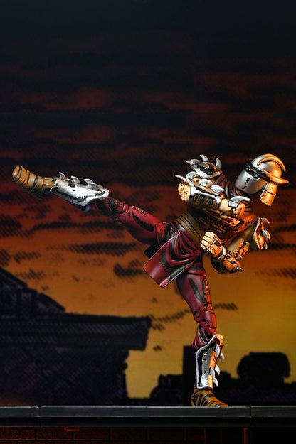 Teenage Mutant Ninja Turtles Aksiyon Figürü Savaş Hasarlı Parçalayıcı 18 cm