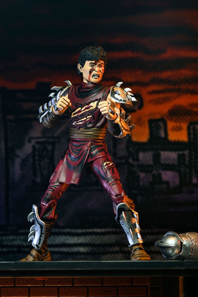 Teenage Mutant Ninja Turtles Aksiyon Figürü Savaş Hasarlı Parçalayıcı 18 cm