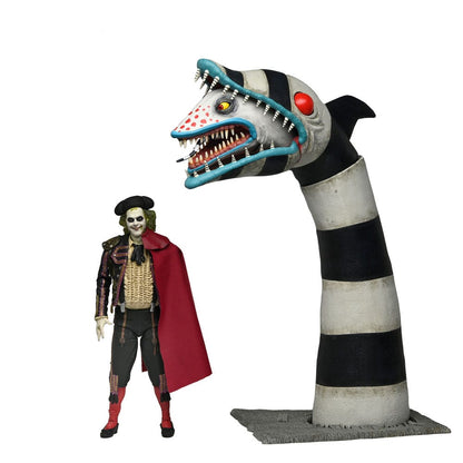 Beetlejuice Beetlejuice Actionfiguren 2er Pack Ultimate „Matador“ Beetlejuice und Sandworm 18 cm