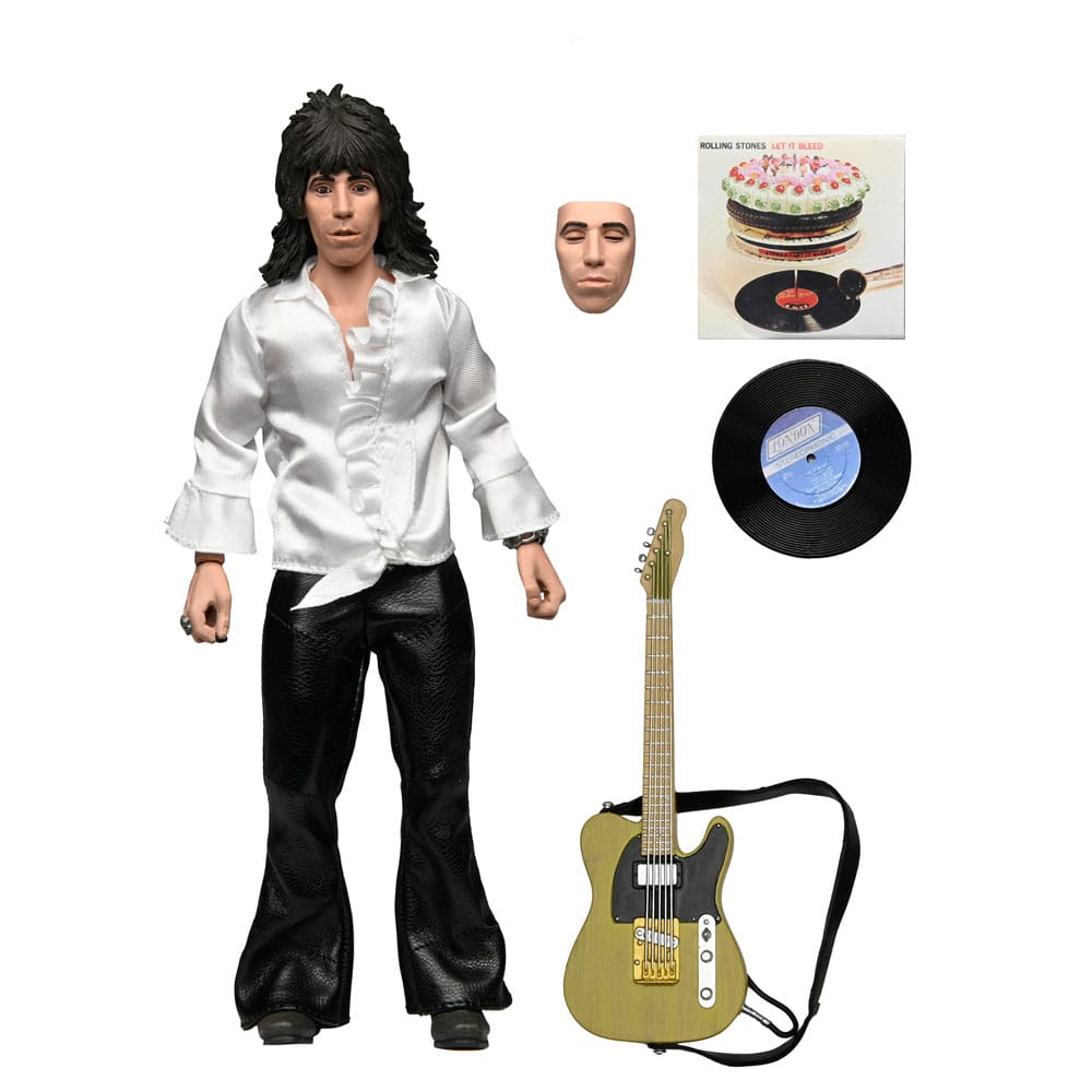 Rolling Stones gekleed figuur actiefiguur Keith Richards (1975) 20 cm