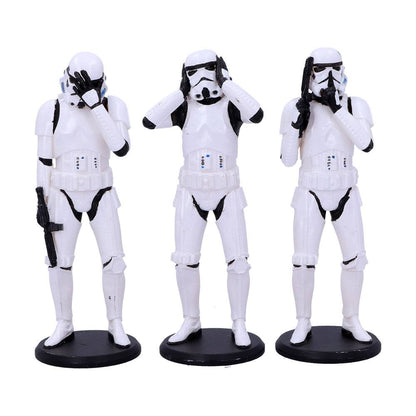 Figuras originales de Stormtrooper 3 paquetes 3 stormtroopers sabios 14 cm
