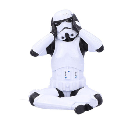 Original Stormtrooper -figur Hør ingen ond stormtrooper 10 cm