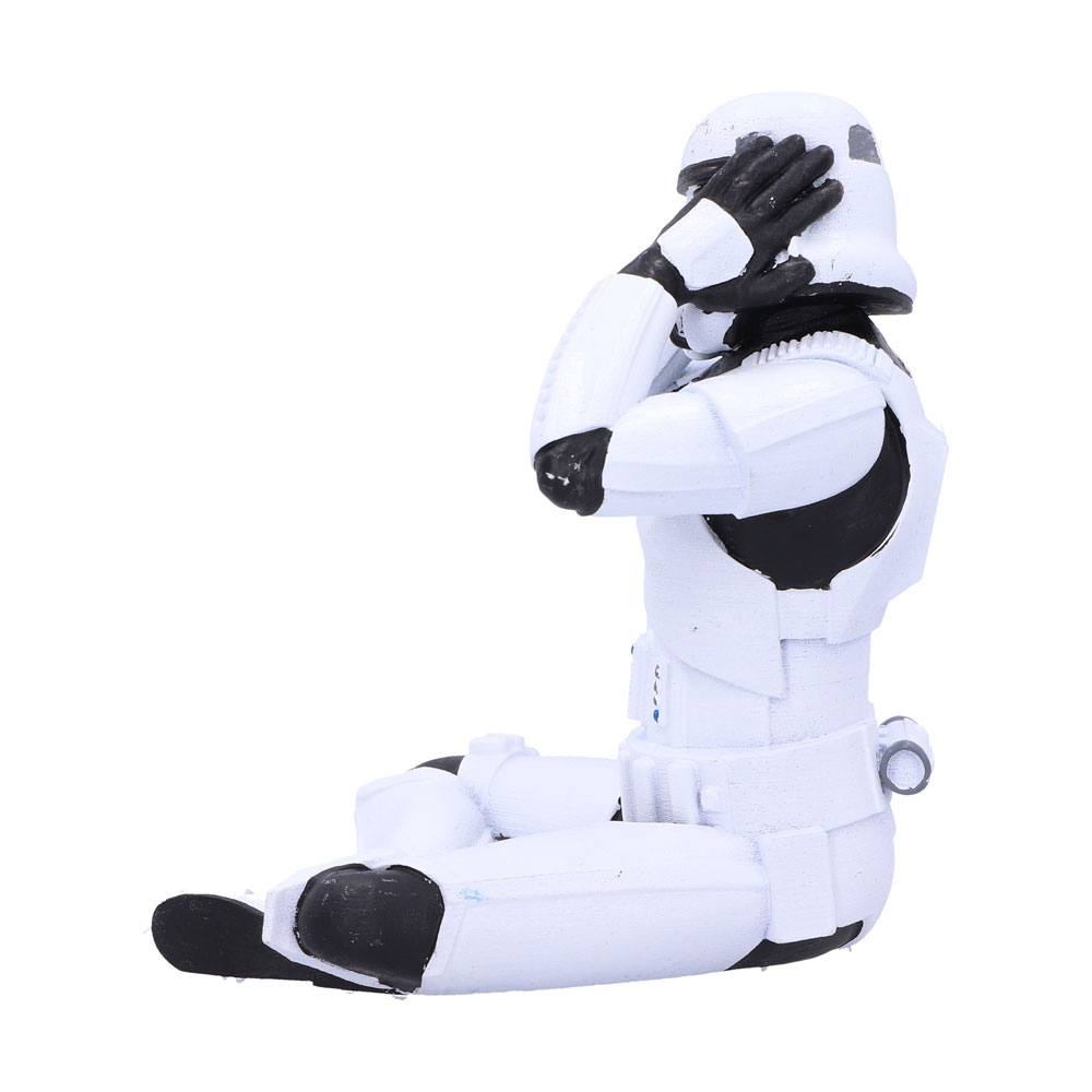 Original Stormtrooper -figur Hør ingen ond stormtrooper 10 cm