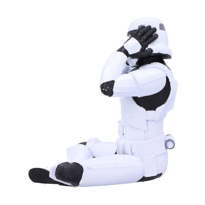 Original Stormtrooper -figur Hør ingen ond stormtrooper 10 cm