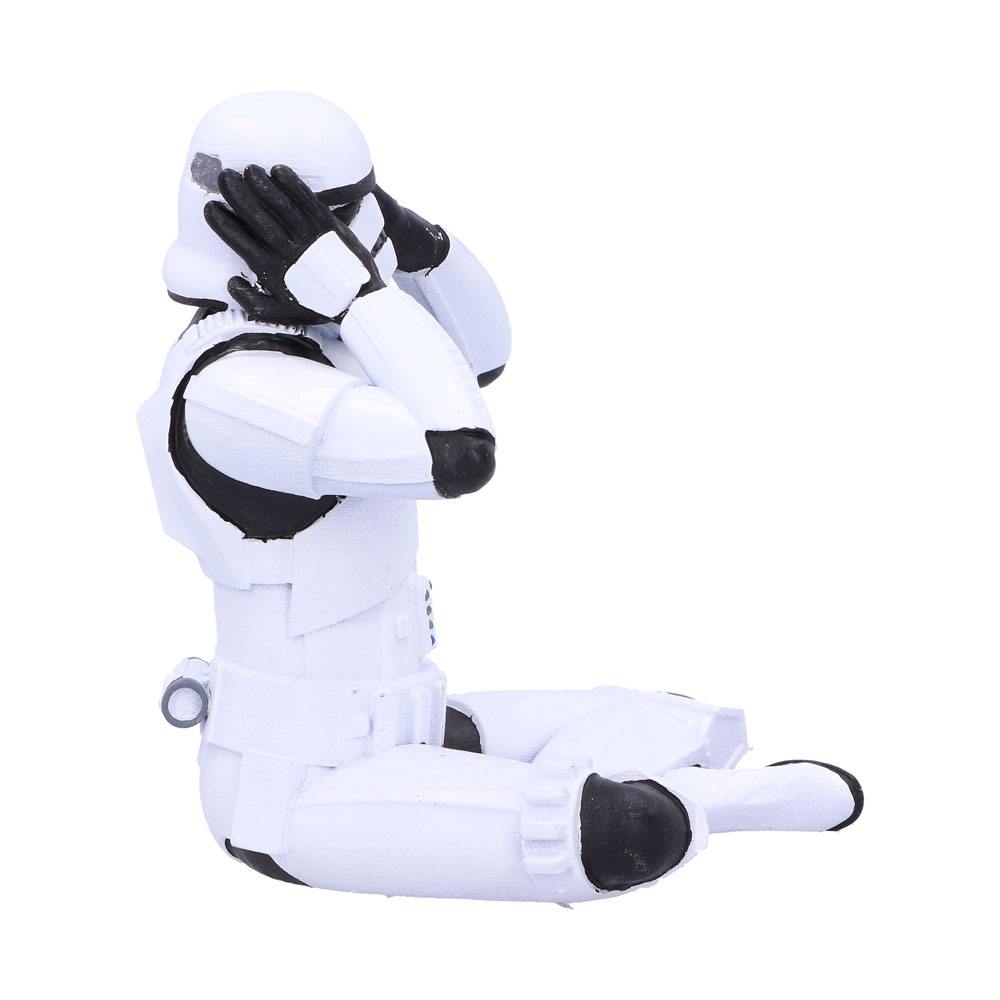 Figura originale di Stormtrooper non ascolta il malvagio Stormtrooper 10 cm