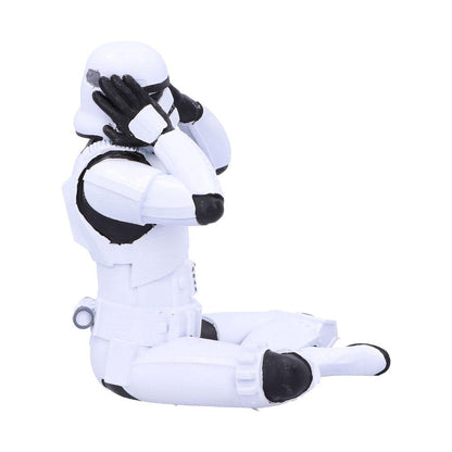 Original Stormtrooper -figur Hør ingen ond stormtrooper 10 cm