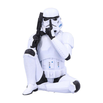 Original Stormtrooper -figur snakker ingen onde Stormtrooper 10 cm