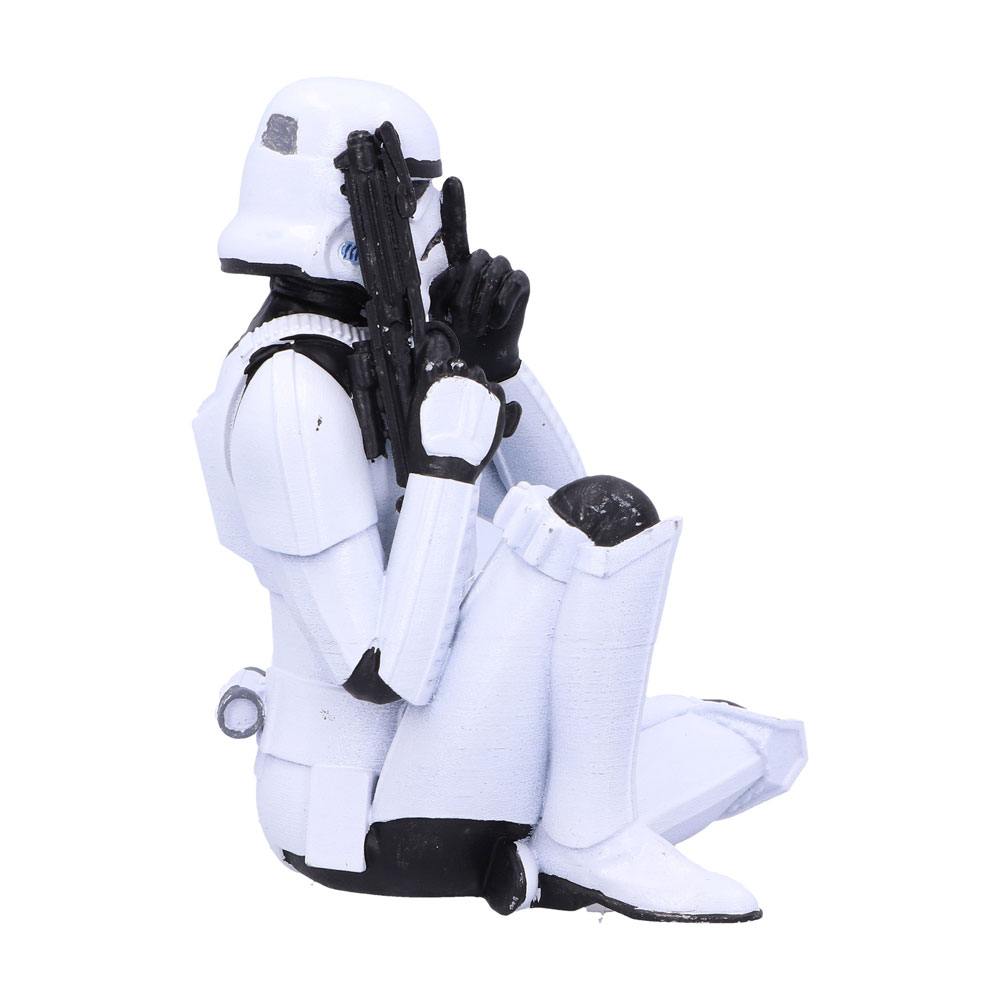 Original Stormtrooper -figur snakker ingen onde Stormtrooper 10 cm