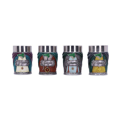 Lord of the Rings Shotglass 4-Pack-Hobbits