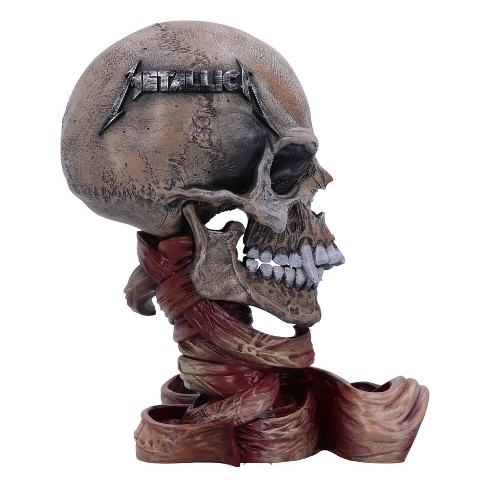 Metallica Statue Pusad Schädel 24 cm