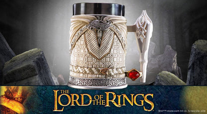 Lord des Anneaux Tankard Gandalf le blanc 15 cm