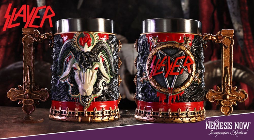 Slayer Tankard Reign In Blood 15 cm