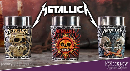 Metallica Shot Glasses Pushead Art 3-Pack