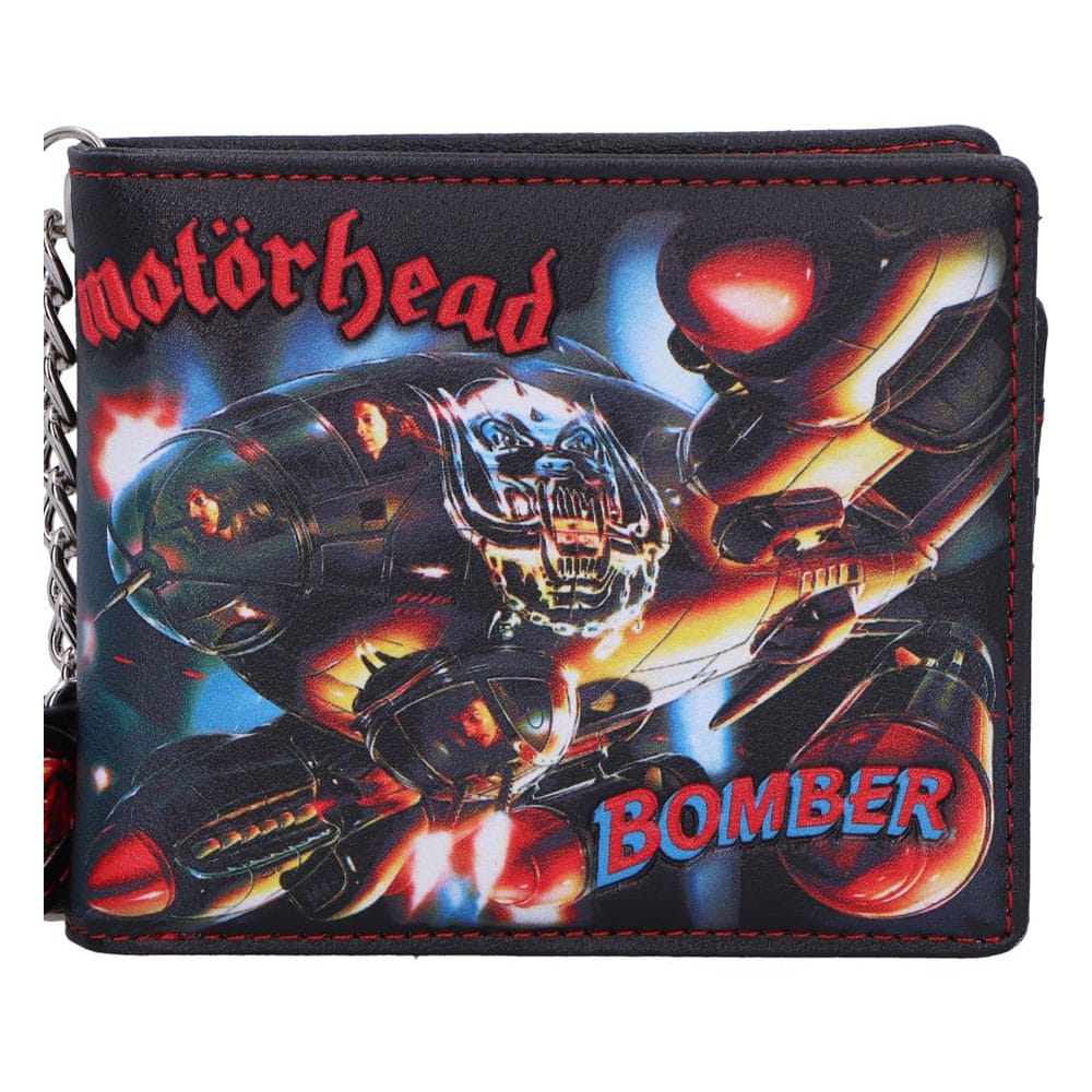 Motorhead tegnebog sort bombefly