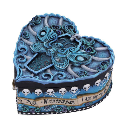 Corpse Bride Smycken Kista Med Denna Ring Löfte 5 cm