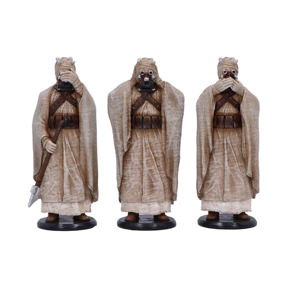 Origineel Stormtrooper Beeld Drie Wijze Tusken Raiders 14 cm