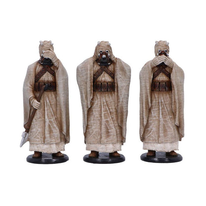 Origineel Stormtrooper Beeld Drie Wijze Tusken Raiders 14 cm