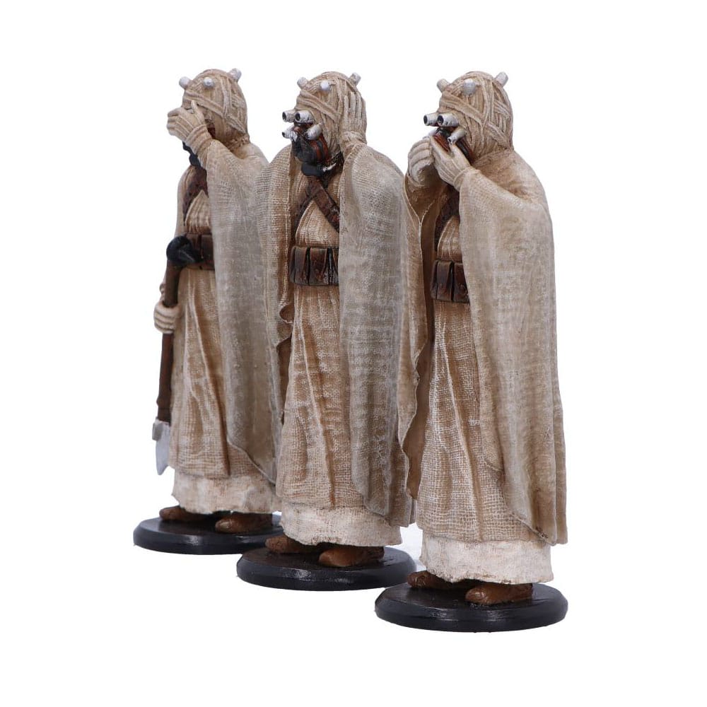 Origineel Stormtrooper Beeld Drie Wijze Tusken Raiders 14 cm
