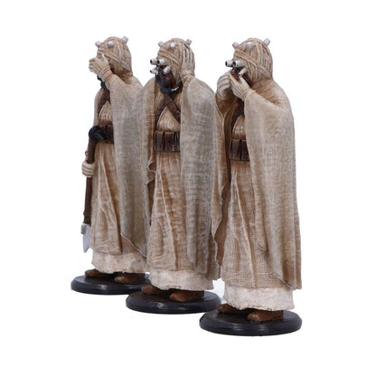 Origineel Stormtrooper Beeld Drie Wijze Tusken Raiders 14 cm