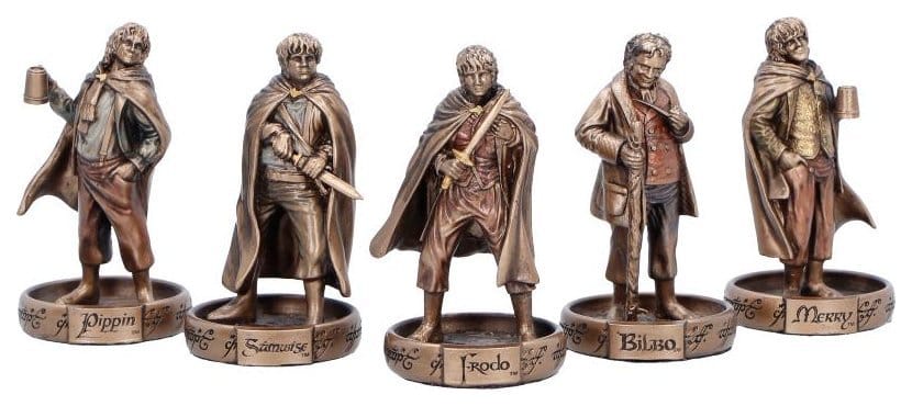 Mini Figure del Signore degli Anelli Gli Hobbit della Contea 7 cm