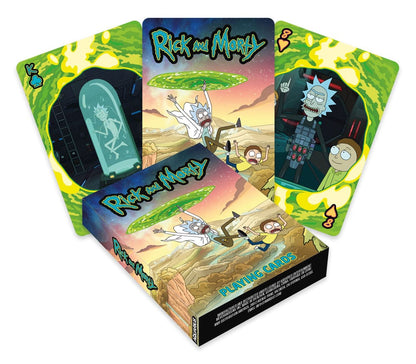 Rick et Morty jouent des scènes de cartes