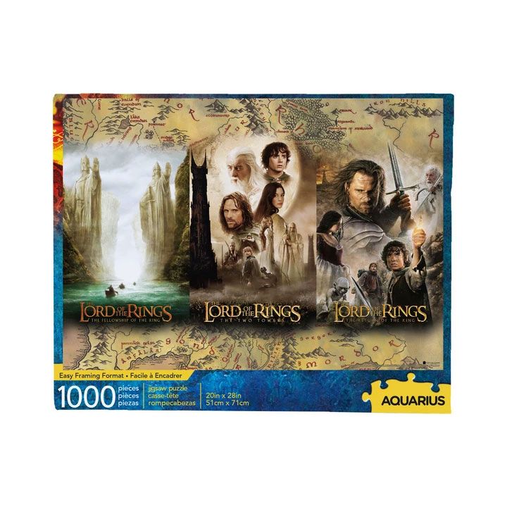 Ringenes herre: Triptyk 1000 stykke Jigsaw Puzzle