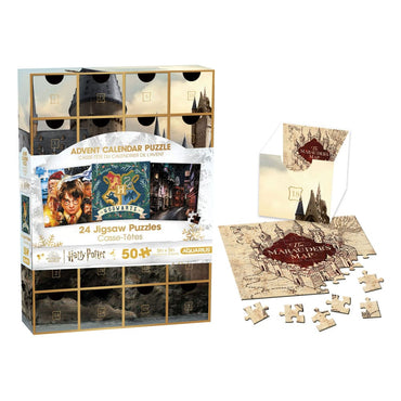 Harry Potter: Adventskalender 24x 50 stykker Jigsaw Puzles