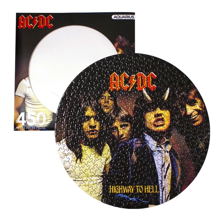 AC / DC Disc Jigsaw Puzzle Highway to Hell (450 pièces)