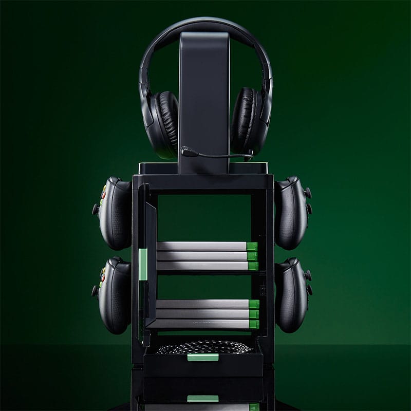 Xbox -gaming -locker met bliksem