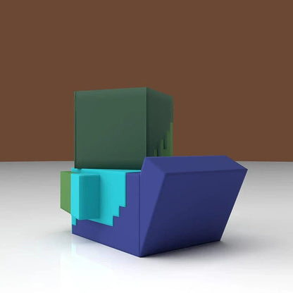 Minecraft Tubbz PVC Figure Zombie 1ère édition 10 cm