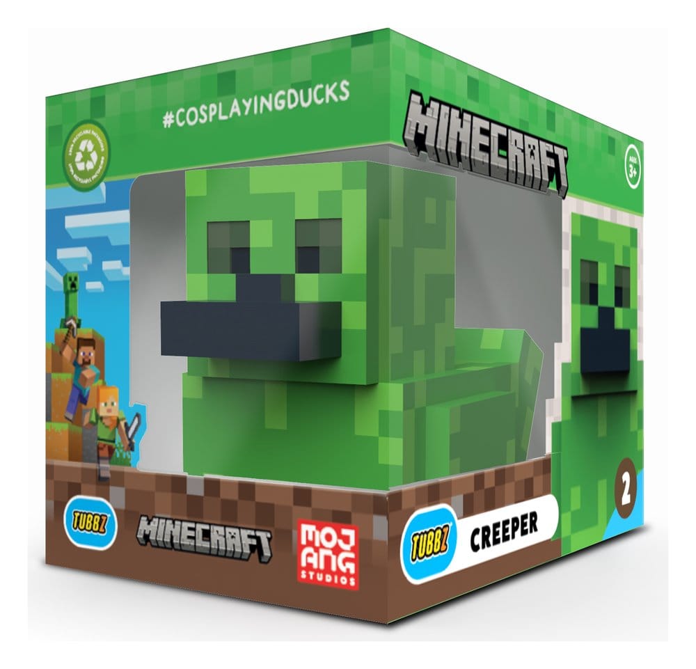 Minecraft Tubbz Figurine PVC Creeper Edition Coffret 10 cm