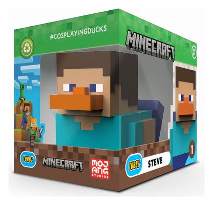 Minecraft Tubbz Figurine PVC Steve Edition Coffret 10 cm