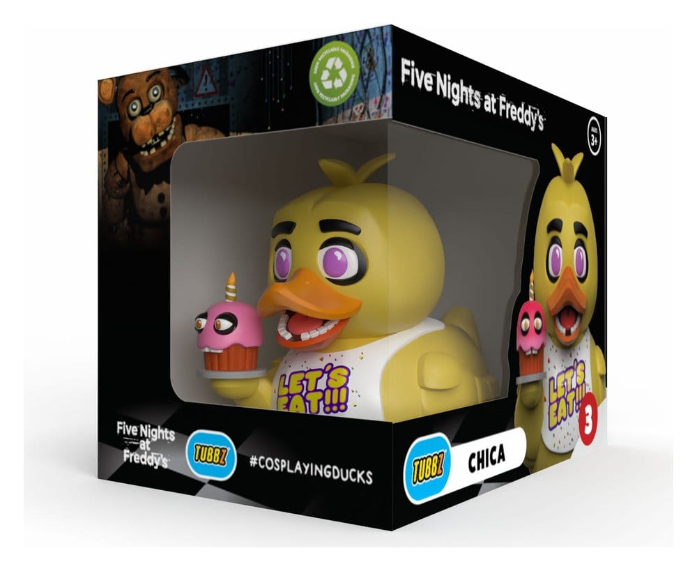 Five Nights at Freddy's Tubbz Figurine PVC Chica Édition Coffret 10 cm