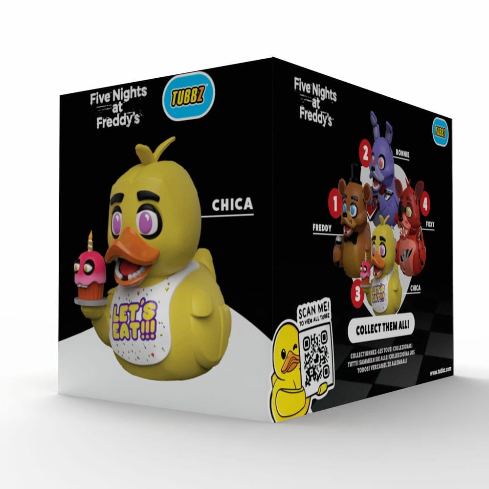 Five Nights at Freddy's Tubbz Figurine PVC Chica Édition Coffret 10 cm