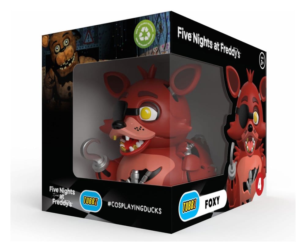 Five Nights at Freddy's Tubbz Figurine PVC Foxy Édition Boîte 10 cm
