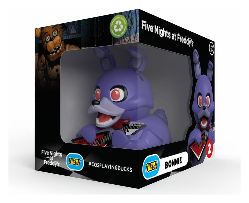 Freddy'nin Tubbz'unda Beş Gece PVC Figür Bonnie Kutulu Baskı 10 cm