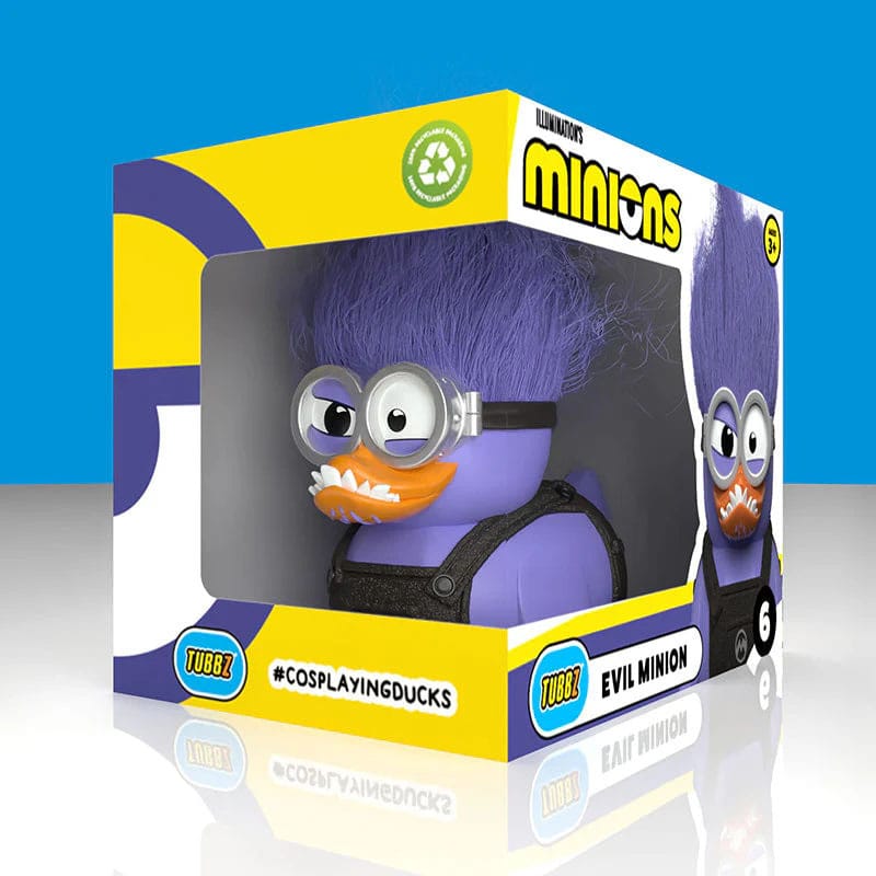 Minions Tubbz PVC Figuur Paars Minion Boxed Edition 10 cm