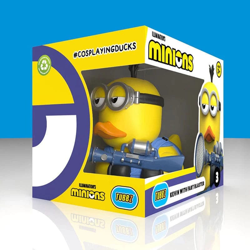 Minions Tubbz PVC Şekil Kevin (Fart Blaster) Kutulu Baskı 10 cm