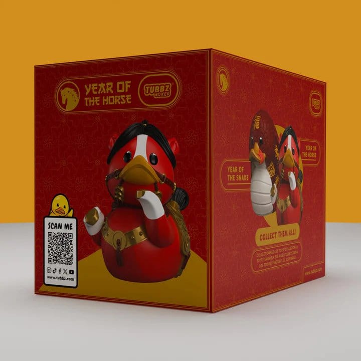 Kineska Nova godina Tubbz PVC figurica konja u kutiji 10 cm