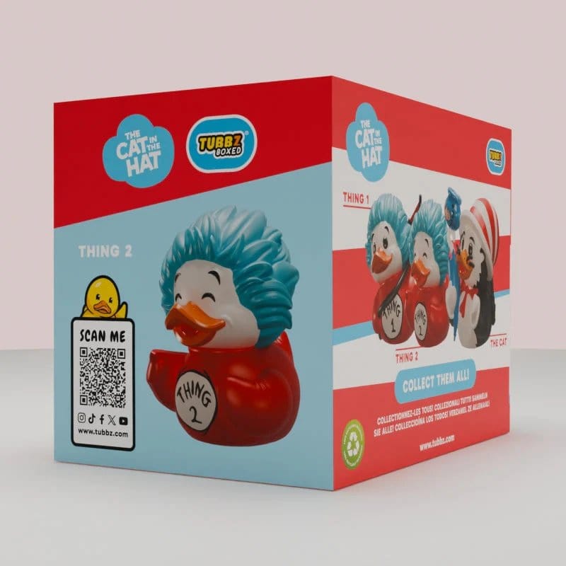 Katten i hatten Tubbz PVC Figur Thing 2 Boxed Edition 10 cm