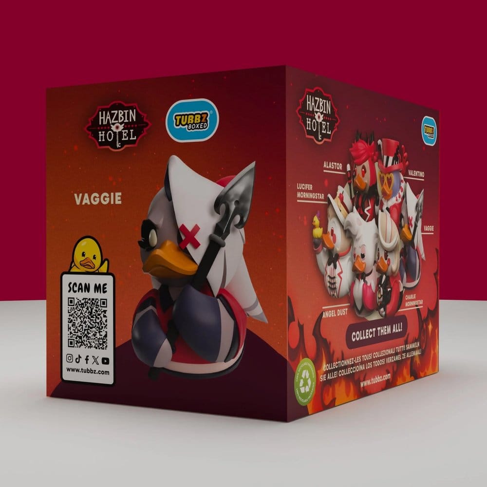 Hazbin Hotel Tubbz Figurine PVC Vaggie Edition Coffret 10 cm