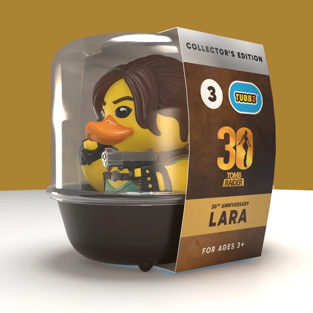 Tomb Raider Tubbz Figura PVC Lara (30 Aniversario) Edición Coleccionista 10 cm